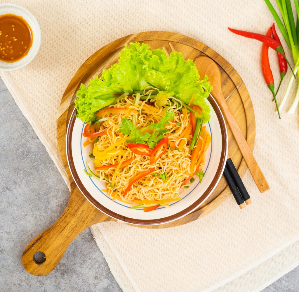 Mi E Rau Mì Chay Trộn Rau Củ - Acecook