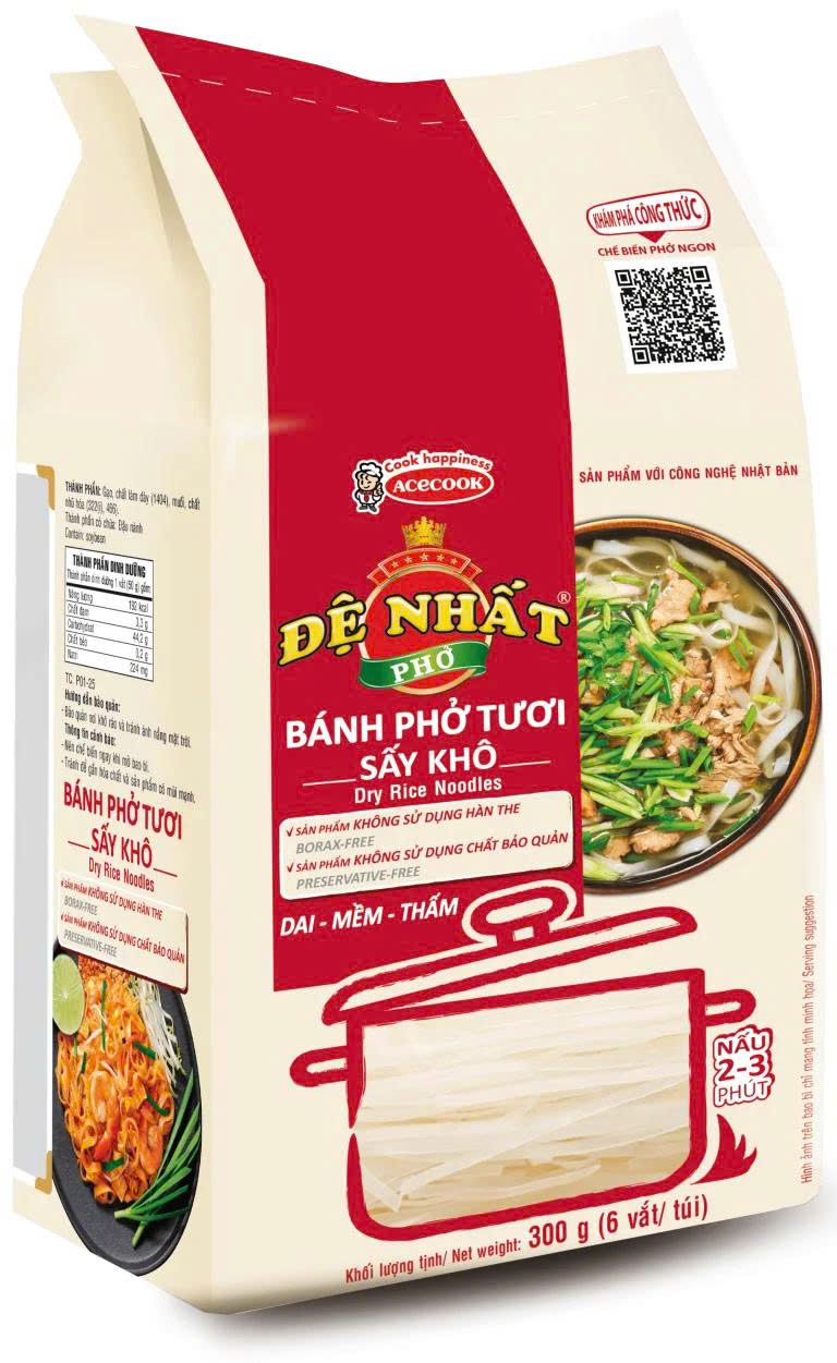 Bánh phở tươi Đệ Nhất sấy khô