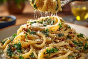 Trong danh sách món sợi ngon nhất thế giới, Cacio e Pepe là đại diện tiêu biểu của nước Ý.