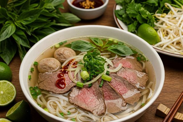 Phở là món sợi đặc biệt, là niềm tự hào của đất nước Việt Nam