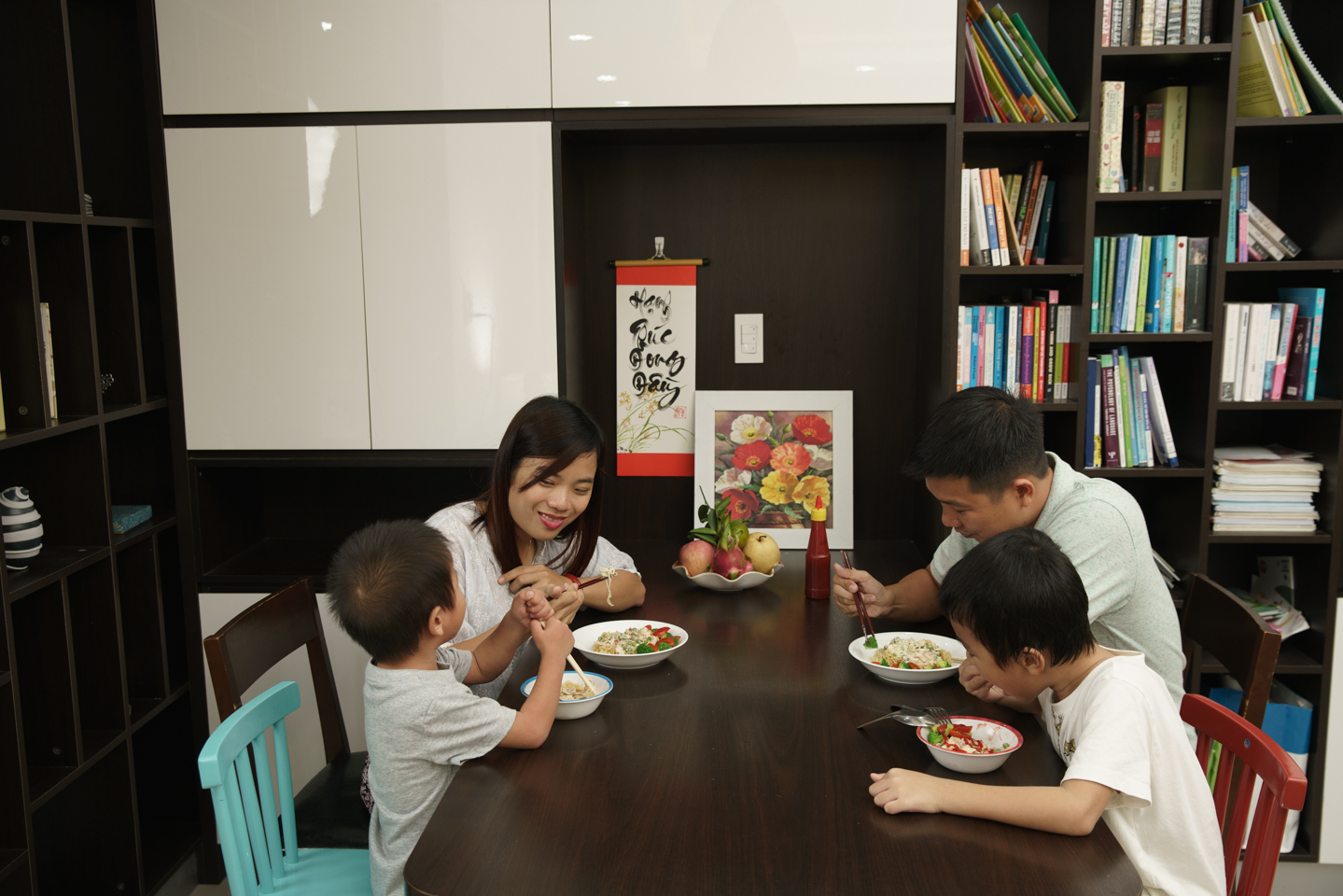 Gia đình luôn là yếu tố trung tâm của ẩm thực Việt Nam