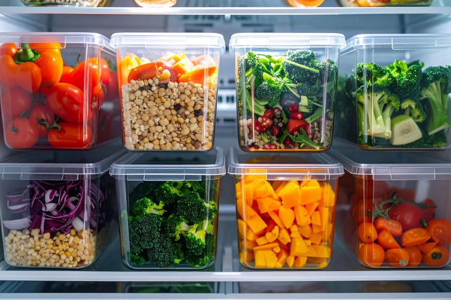 Hộp bảo quản thực phẩm là trợ thủ đắc lực giúp tủ lạnh ngăn nắp và dễ kiểm soát hơn